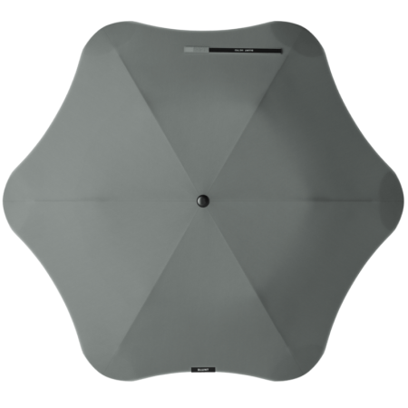 Parapluie pliant Blunt métro qui résiste à des vents jusqu'à 60km/h, gris anthracite