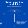 Blunt, parapluie tempête anti-vent, ne se retourne pas - Classic Noir