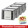 Maxi promotion 4 housses de rangement sous vide Compactor 125 Litres