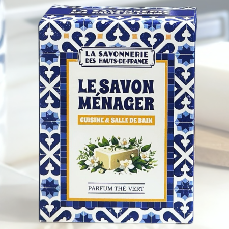 Le savon ménager - Cuisine & salle de bain au thé vert