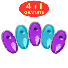 Promo 5 chaufferettes de mains, bouillottes à pastille petite taille