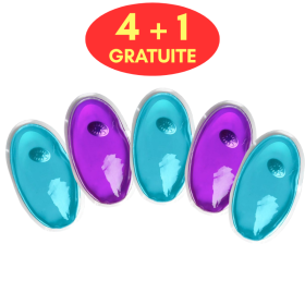 Promo 5 chaufferettes de mains, bouillottes à pastille petite taille