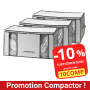Super réduction 3 housses vide Compactor gros volume contenance 210L