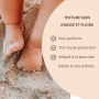 Lot de 2 - Crème protectrice pour le visage et le corps des bébés Kids Fps 50+
