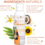 Soleil des Îles Brume de Lait Solaire au Monoï de Tahiti 100% Naturel - Parfum Coco - Protège Nourrit et Hydrate - SPF30