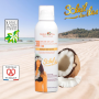 Soleil des Îles Brume de Lait Solaire au Monoï de Tahiti 100% Naturel - Parfum Coco - Protège Nourrit et Hydrate - SPF30