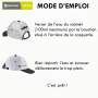 Casquette rafraîchissante Headcool Smart-X Noire
