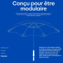 Reconditionné - Parapluie tempête Blunt Classic Noir
