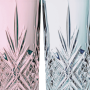 4 Verres hauts lilas et gris bleuté 28 cl Salzburg