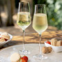 4 flûtes à Champagne 23 cl Cristallin - Cristal d'Arques - Verre ultra transparent