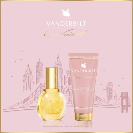Coffret Gloria Vanderbilt Eau de Toilette + Lait Corps