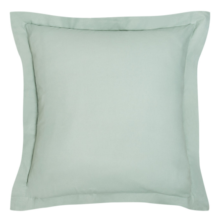 Taie d’oreiller TODAY Essential 63 × 63 cm céladon en coton