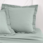 Taie d’oreiller TODAY Essential 63 × 63 cm céladon en coton