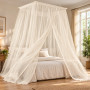 Baldaquin anti-ondes Magellan pour lit simple ou double
