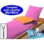 Caradou couchage enfant avec couette 90X190cm - Orange
