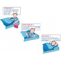 Caradou couchage enfant avec couette 90X190cm - Orange