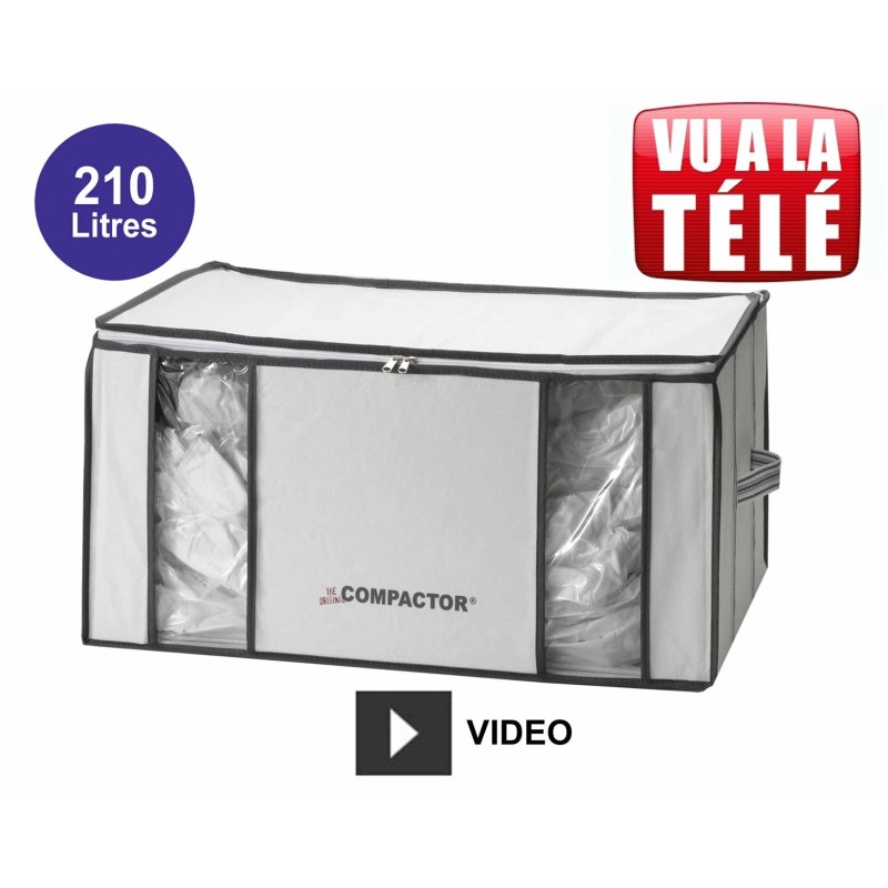 Tutoriel complet - Comment utiliser votre housse Compactor de rangement sous  vide