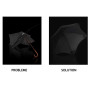 Parapluie Blunt anti retournement, pliable et compact, automatique
