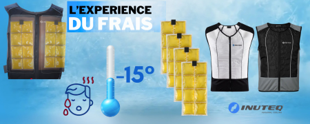 Vêtements/accessoires rafraîchissants, habits frais Techniche & Inuteq