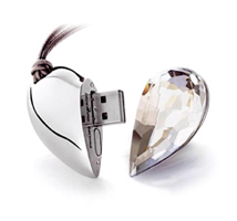 Clé usb coeur