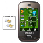 samsung b5722 mobile double sim