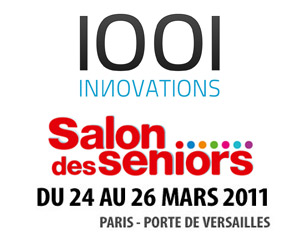 1001innovations au salon des Seniors 2011