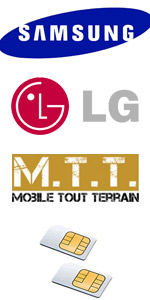 mobiles et telephones portables 2 SIM