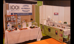 Les produits écologiques 1001innovations au salon Planète Durable 2011 : un grand succès !