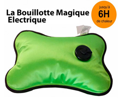 Bouillotte electrique magique diffusion de chaleur longue durée