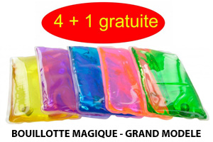 Bouillotte à pastille petite modèle Rose - chaufferette Bouillotte Magique