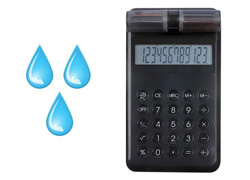 calculatrice à eau