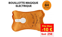 Bouillotte Magique: promo et réduction sur la bouillotte électrique Bouillotte Magique pour se réchauffer l’hiver – stocks limités