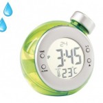 Réveil et thermomètre à eau