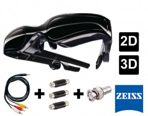 Lunettes vidéo 2D 3D ZEISS Cinemizer