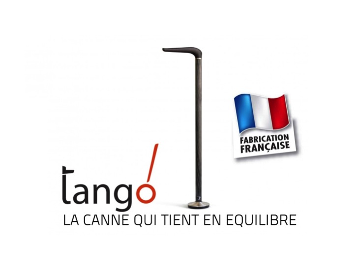 La canne Tango tient debout toute seule !