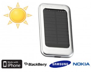 Chargeur solaire pour téléphones mobiles