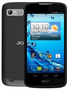 Smartphone Android double SIM Acer Liquid Gallant - Noir