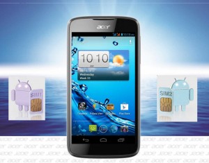 Smartphone Android double SIM Acer Liquid Gallant - Noir