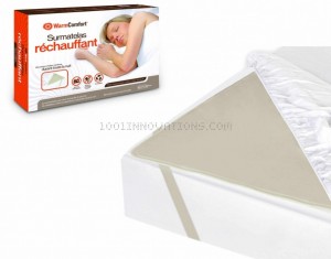 sur matelas réchauffant