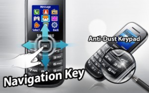 Téléphone mobile double SIM Samsung E1202