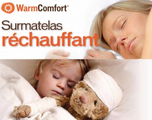 Sur-matelas réchauffant WarmComfort