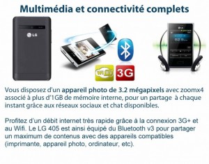 tel dual sim LG