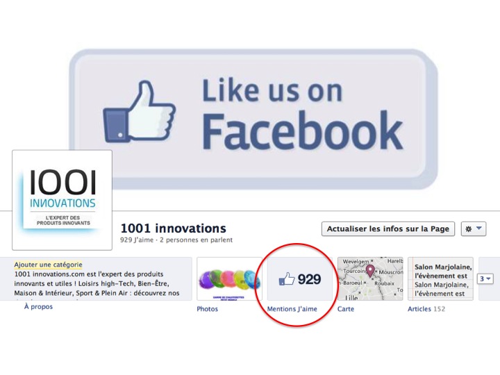 page fan de 1001 innovations