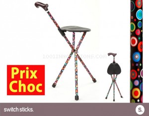 canne siège switch sticks cadeau noel grands parents