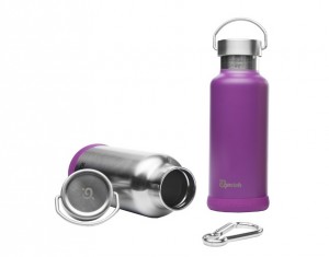 gourde isotherme inox violette