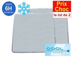 sur-matelas rafraîchissant coolmat