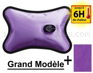 Bouillotte magique électrique grand modèle violette