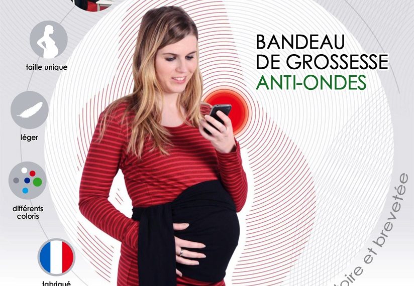 Nouveauté : le bandeau de grossesse anti-ondes