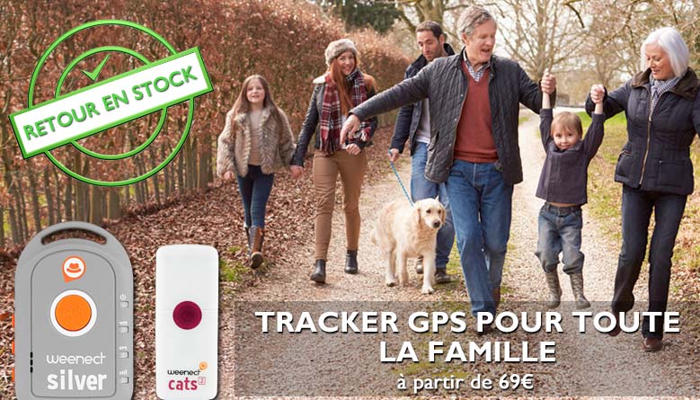 Trackers GPS Weenect : gagnez en sérénité