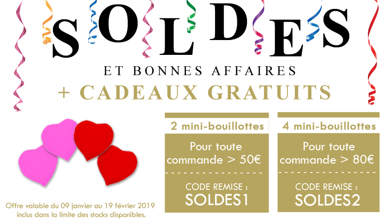 soldes et cadeaux gratuits